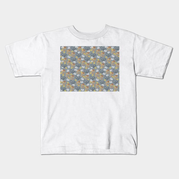 Spring Flowers Kids T-Shirt by Almanzart